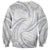 White Sunday Lotu Tamaiti Sweatshirt Polynesian Wave Pastel Gray - Polynesian Pride