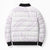 White Sunday Lotu Tamaiti Bomber Puffer Jacket Polynesian Wave Pastel Mauve - Polynesian Pride