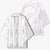 White Sunday Lotu Tamaiti Kimono Polynesian Wave Pastel Mauve - Polynesian Pride