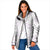 White Sunday Lotu Tamaiti Padded Jacket Polynesian Wave Pastel Mauve - Polynesian Pride