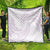 White Sunday Lotu Tamaiti Quilt Polynesian Wave Pastel Mauve - Polynesian Pride