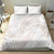 White Sunday Lotu Tamaiti Bedding Set Polynesian Wave Pastel Nude - Polynesian Pride