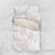 White Sunday Lotu Tamaiti Bedding Set Polynesian Wave Pastel Nude - Polynesian Pride