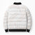 White Sunday Lotu Tamaiti Bomber Puffer Jacket Polynesian Wave Pastel Nude - Polynesian Pride