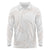 White Sunday Lotu Tamaiti Long Sleeve Polo Shirt Polynesian Wave Pastel Nude - Polynesian Pride