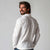 White Sunday Lotu Tamaiti Long Sleeve Polo Shirt Polynesian Wave Pastel Nude - Polynesian Pride