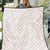 White Sunday Lotu Tamaiti Quilt Polynesian Wave Pastel Nude - Polynesian Pride