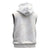 White Sunday Lotu Tamaiti Sleeveless Hoodie Polynesian Wave Pastel Nude - Polynesian Pride