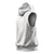 White Sunday Lotu Tamaiti Sleeveless Hoodie Polynesian Wave Pastel Nude - Polynesian Pride