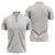 White Sunday Lotu Tamaiti Zipper Polo Shirt Polynesian Wave Pastel Nude - Polynesian Pride