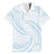 White Sunday Lotu Tamaiti Family Matching Off Shoulder Short Dress and Hawaiian Shirt Polynesian Wave Pastel Sky Blue - Polynesian Pride