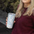 White Sunday Lotu Tamaiti Tumbler Cup Polynesian Wave Pastel Sky Blue - Polynesian Pride