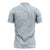 White Sunday Lotu Tamaiti Zipper Polo Shirt Polynesian Wave Pastel Sky Blue - Polynesian Pride