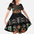 Black Batik Papua-inspired Pattern Family Matching Summer Maxi Dress and Hawaiian Shirt - Polynesian Pride