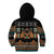 Black Batik Papua-inspired Pattern Kid Hoodie - Polynesian Pride