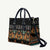 Black Batik Papua-inspired Pattern Leather Bag - Polynesian Pride