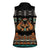 Black Batik Papua-inspired Pattern Women Sleeveless Polo Shirt - Polynesian Pride