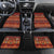 Oxblood Batik Papua-inspired Pattern Car Mats - Polynesian Pride