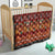 Oxblood Batik Papua-inspired Pattern Quilt - Polynesian Pride