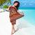 Oxblood Batik Papua-inspired Pattern Sarong - Polynesian Pride