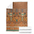 Terracotta Batik Papua-inspired Pattern Blanket - Polynesian Pride