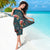 Dark Cyan Blue Bird of Batik Papua Sarong Exotic Natural Wealth of Papua - Polynesian Pride