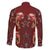 Oxblood Bird of Batik Papua Family Matching Puletasi and Hawaiian Shirt Exotic Natural Wealth of Papua - Polynesian Pride