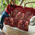 Oxblood Bird of Batik Papua Quilt Exotic Natural Wealth of Papua - Polynesian Pride