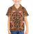 Terracotta Bird of Batik Papua Family Matching Off Shoulder Short Dress and Hawaiian Shirt Exotic Natural Wealth of Papua - Polynesian Pride