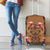 Terracotta Bird of Batik Papua Luggage Cover Exotic Natural Wealth of Papua - Polynesian Pride
