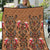 Terracotta Bird of Batik Papua Quilt Exotic Natural Wealth of Papua - Polynesian Pride
