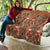 Terracotta Bird of Batik Papua Quilt Exotic Natural Wealth of Papua - Polynesian Pride