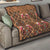 Terracotta Bird of Batik Papua Quilt Exotic Natural Wealth of Papua - Polynesian Pride