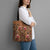 Terracotta Bird of Batik Papua Tote Bag Exotic Natural Wealth of Papua - Polynesian Pride
