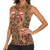 Terracotta Bird of Batik Papua Women Sleeveless Polo Shirt Exotic Natural Wealth of Papua - Polynesian Pride