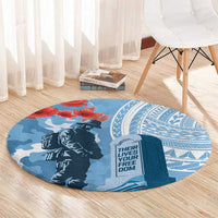 FSM Verterans Day Round Carpet Their Lives Your Freedom