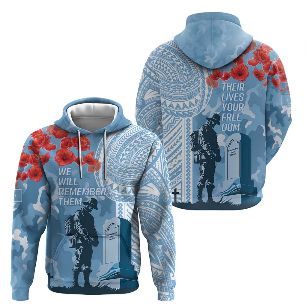 FSM Verterans Day Zip Hoodie Their Lives Your Freedom