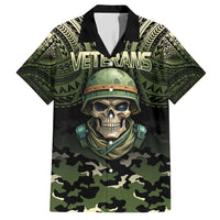 Veterans Day Family Matching Long Sleeve Bodycon Dress and Hawaiian Shirt War Never Leaves A Veteran Proud Military