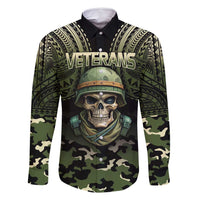 Veterans Day Family Matching Long Sleeve Bodycon Dress and Hawaiian Shirt War Never Leaves A Veteran Proud Military