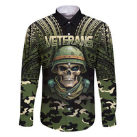 Veterans Day Family Matching Puletasi and Hawaiian Shirt War Never Leaves A Veteran Proud Military