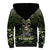 Veterans Day Sherpa Hoodie War Never Leaves A Veteran Proud Military