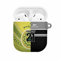 Custom Cricket AUNZ Spirit AirPods Case Aussie New Zealand Retro Edition - Polynesian Pride