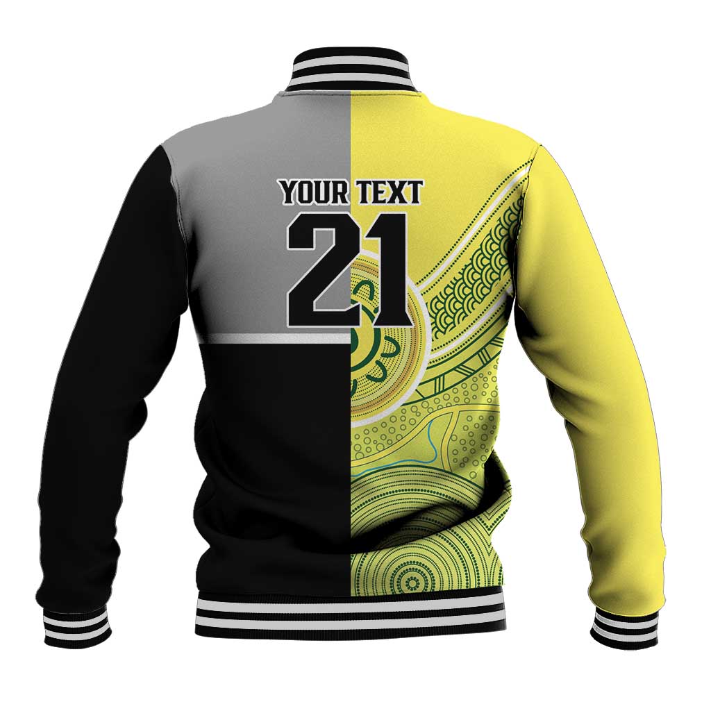 Custom Cricket AUNZ Spirit Baseball Jacket Aussie New Zealand Retro Edition LT9 - Polynesian Pride