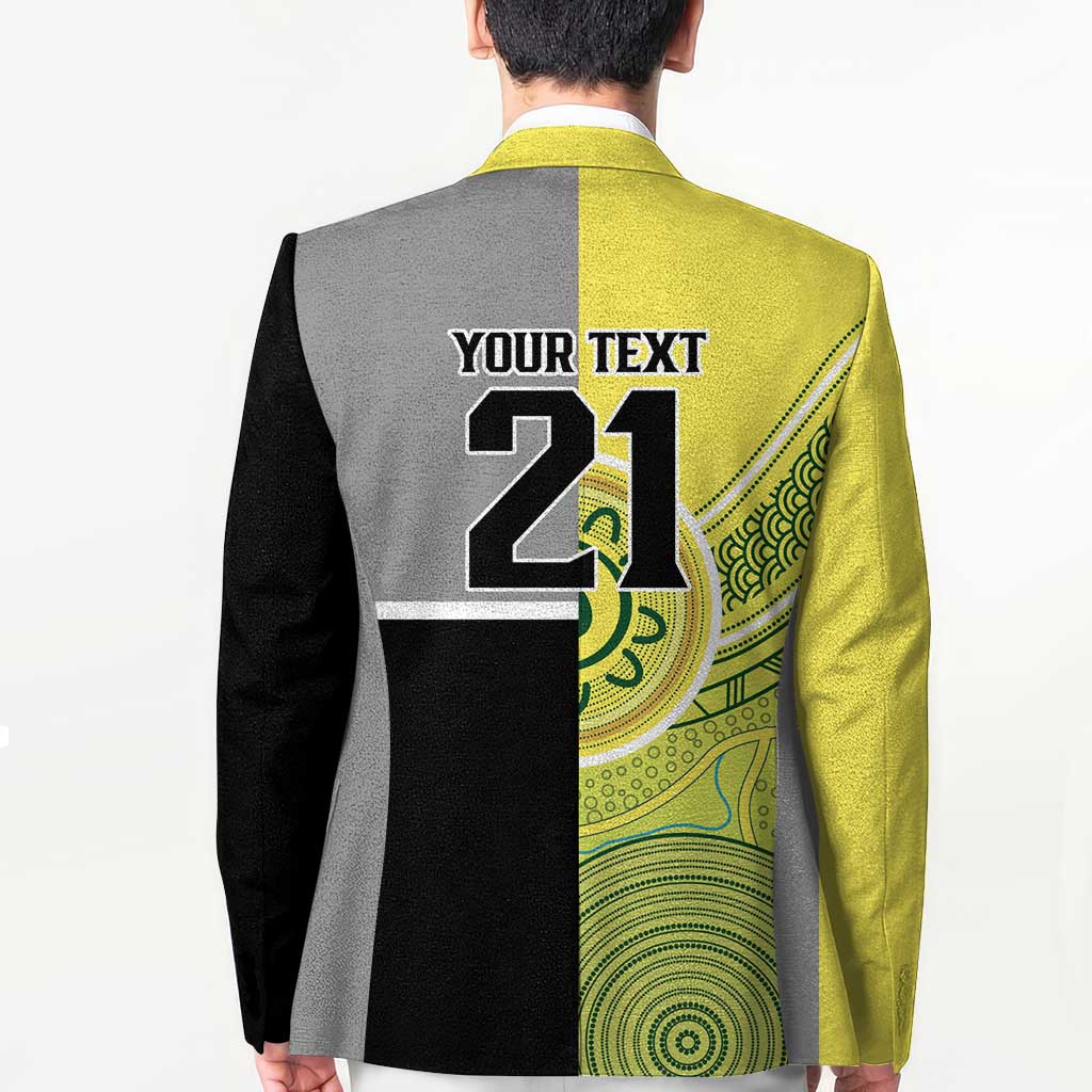 Custom Cricket AUNZ Spirit Blazer Aussie New Zealand Retro Edition - Polynesian Pride
