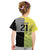 Custom Cricket AUNZ Spirit Kid T Shirt Aussie New Zealand Retro Edition - Polynesian Pride