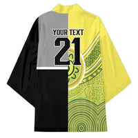 Custom Cricket AUNZ Spirit Kimono Aussie New Zealand Retro Edition - Polynesian Pride