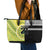Custom Cricket AUNZ Spirit Leather Tote Bag Aussie New Zealand Retro Edition - Polynesian Pride
