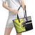 Custom Cricket AUNZ Spirit Leather Tote Bag Aussie New Zealand Retro Edition - Polynesian Pride