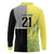 Custom Cricket AUNZ Spirit Long Sleeve Polo Shirt Aussie New Zealand Retro Edition - Polynesian Pride