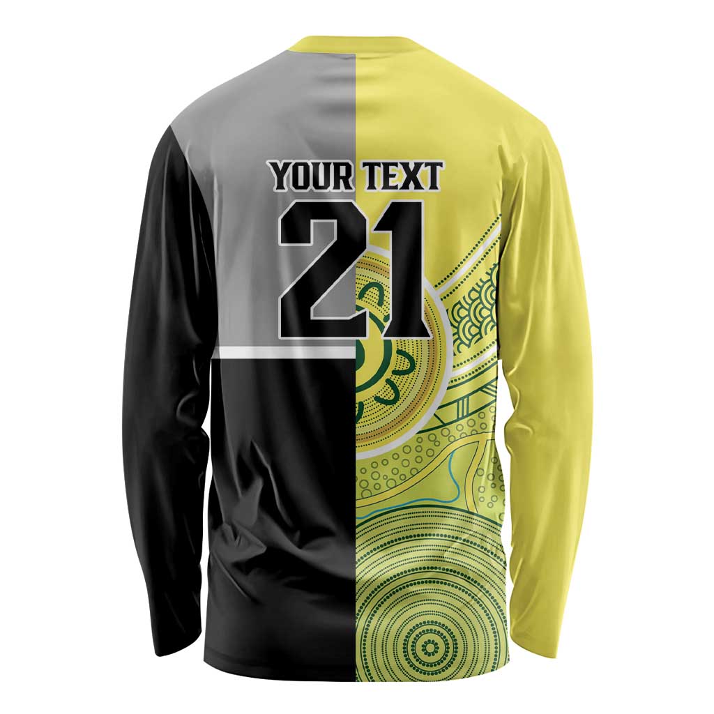 Custom Cricket AUNZ Spirit Long Sleeve Shirt Aussie New Zealand Retro Edition LT9 - Polynesian Pride